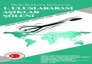 1. Uluslararası Âşıklar Şöleni Erzurum'da